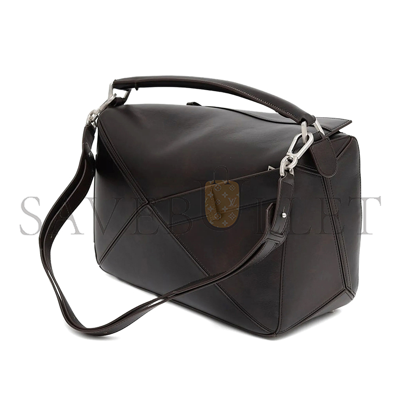 LOEWE PANTA LARGE PUZZLE BAG IN SHINY CALFSKIN (33*21.5*14.7cm)